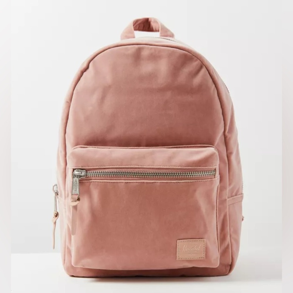 HERSCHEL Supply Co. Grove Velvet Backpack Dusty Pink